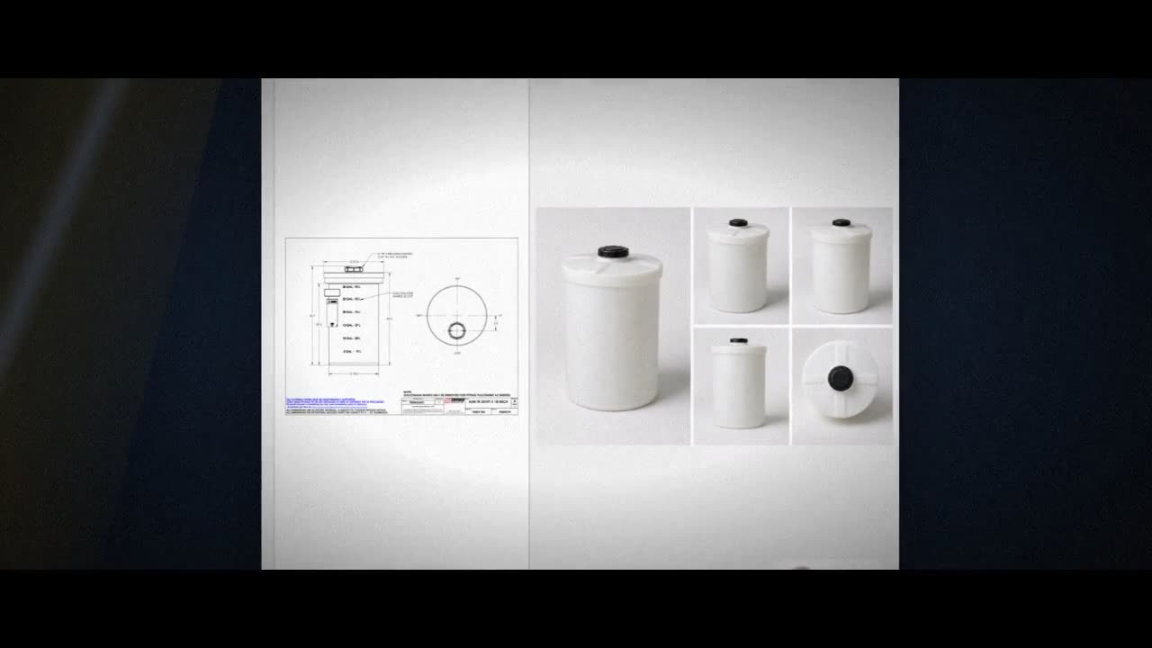 Snyder Industries 35 Gallon ASTM XLPE Heavy Duty Vertical Storage Tank video