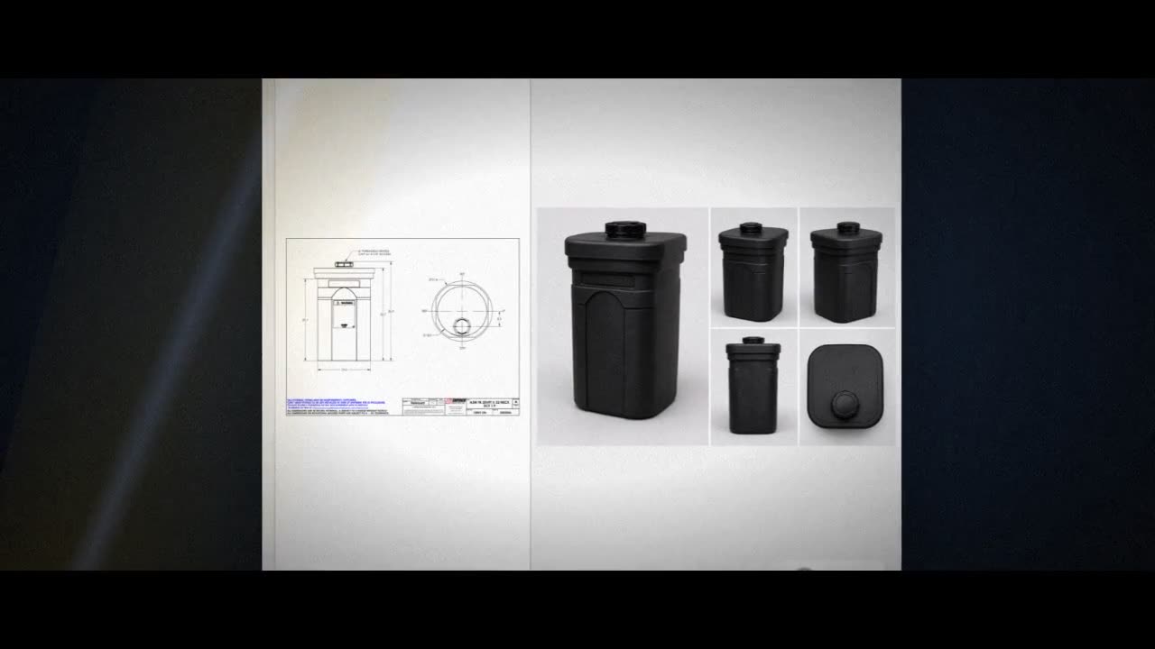 Snyder Industries 35 Gallon ASTM HDPE Black Double Wall Tank video
