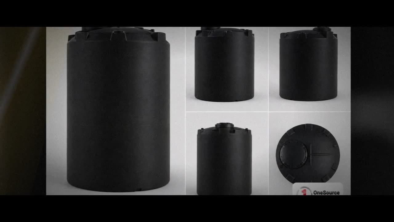 Snyder Industries 5000 Gallon Black Vertical Storage Tank video