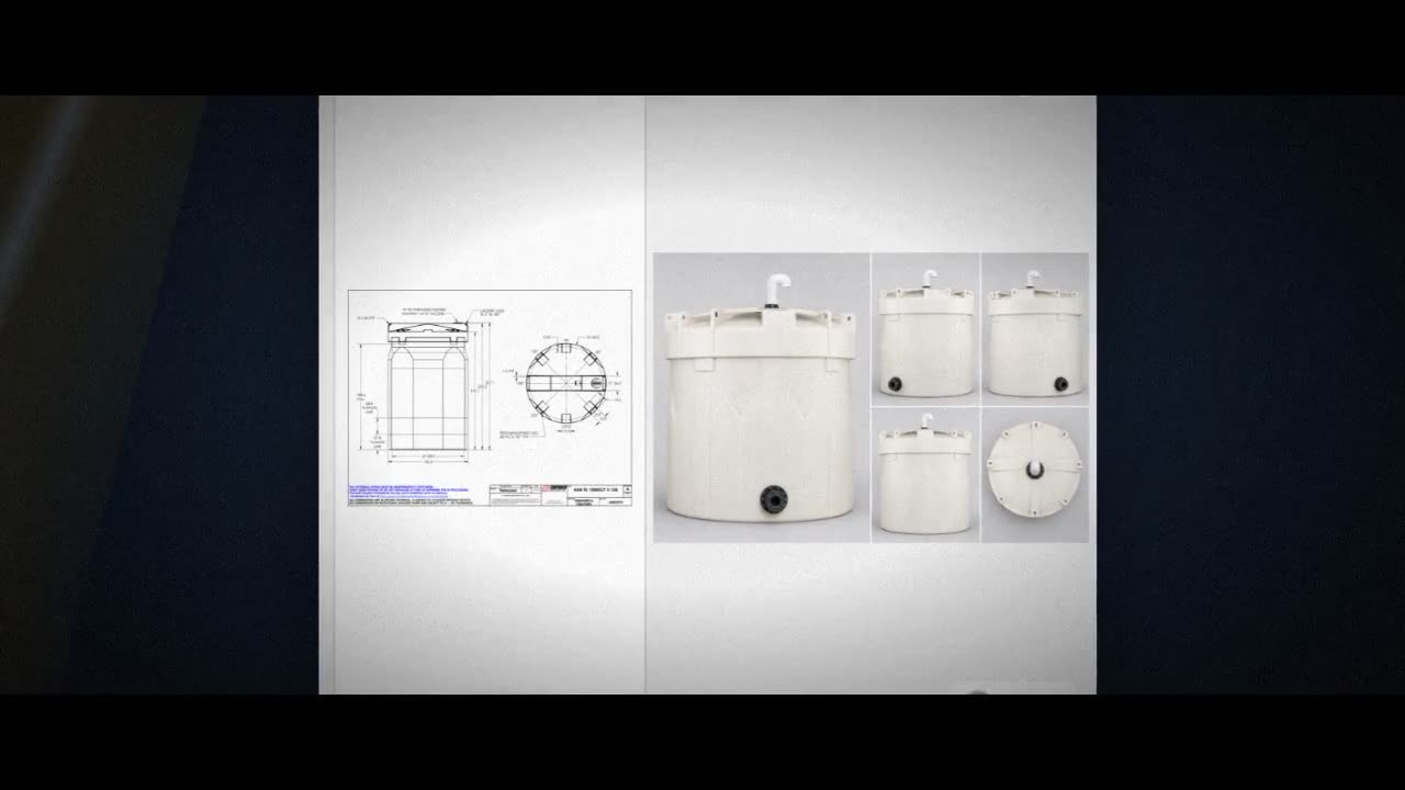 Snyder Industries 10000 Gallon ASTM XLPE Double Wall Tank video