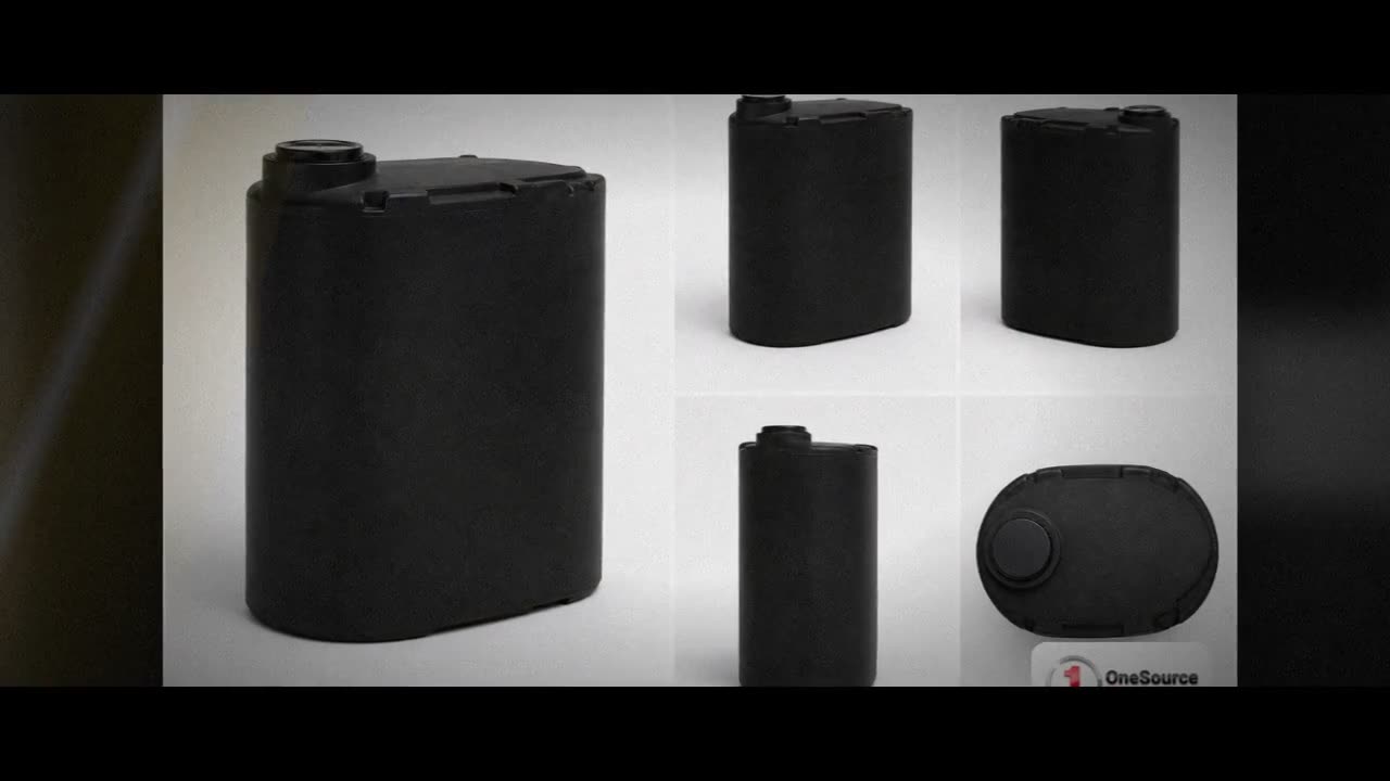 Snyder Industries 70 Gallon Black Heavy Duty Vertical Storage Tank video