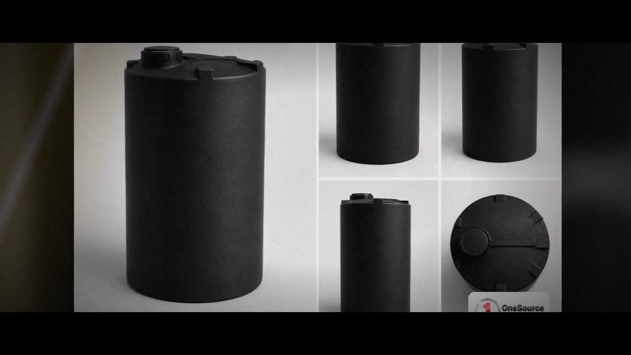 Snyder Industries 130 Gallon Black Heavy Duty Vertical Storage Tank video