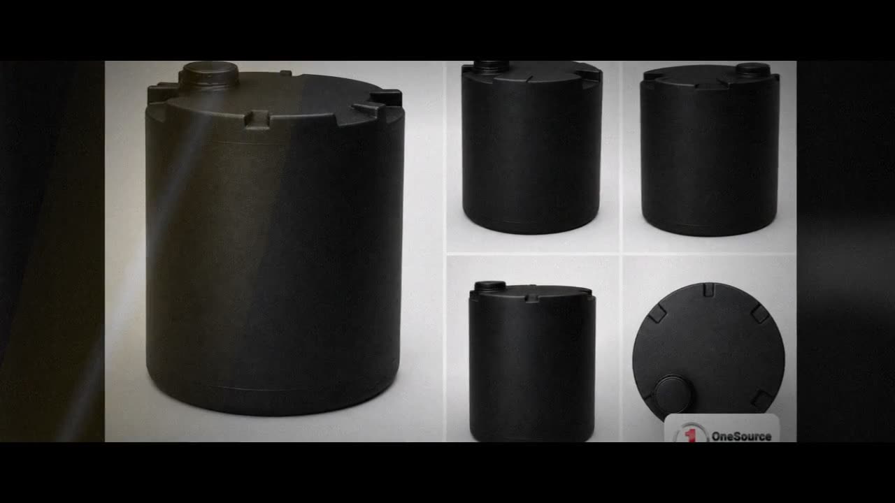 Snyder Industries 200 Gallon Black Heavy Duty Vertical Storage Tank video