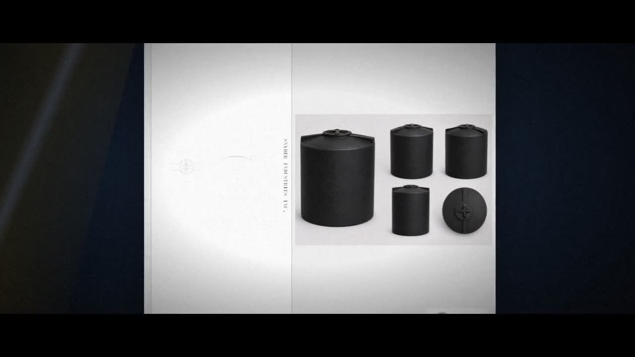 Snyder Industries 200 Gallon ASTM XLPE Black Heavy Duty Vertical Stora video