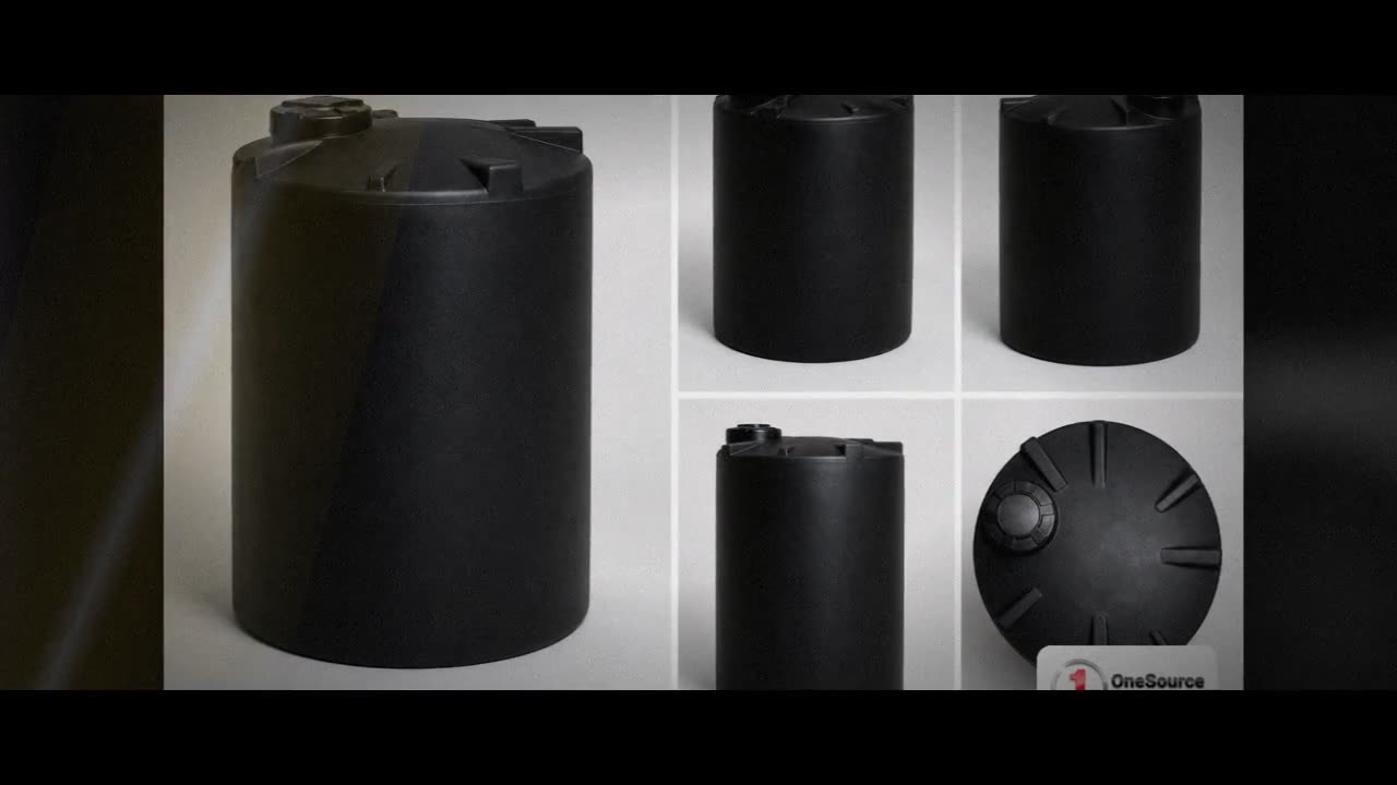 Snyder Industries 250 Gallon Black Heavy Duty Vertical Storage Tank video