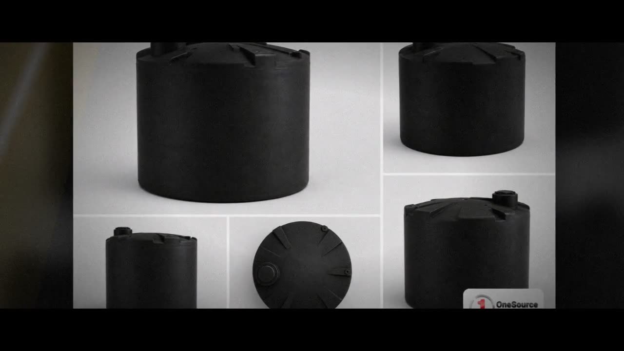 Snyder Industries 330 Gallon Black Heavy Duty Vertical Storage Tank video