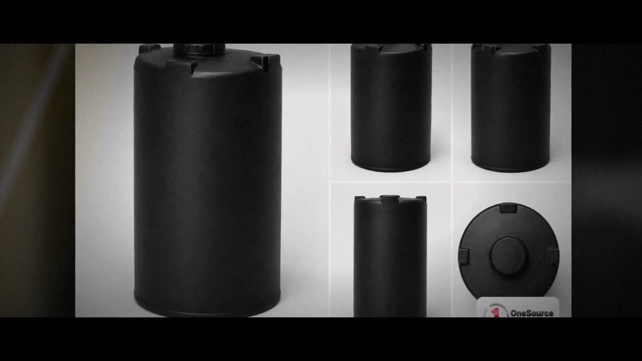 Snyder Industries 175 Gallon Black Heavy Duty Vertical Storage Tank video