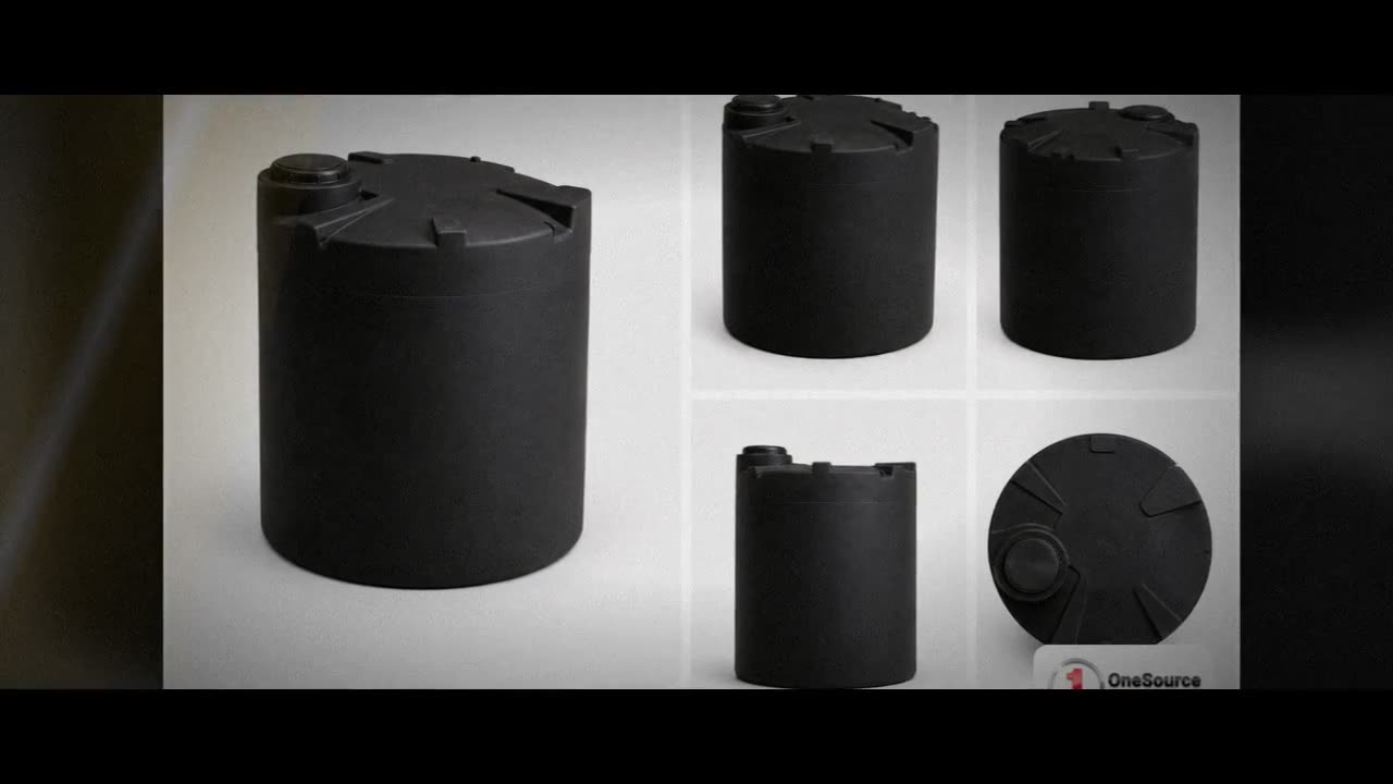 Snyder Industries 130 Gallon Black Heavy Duty Vertical Storage Tank video
