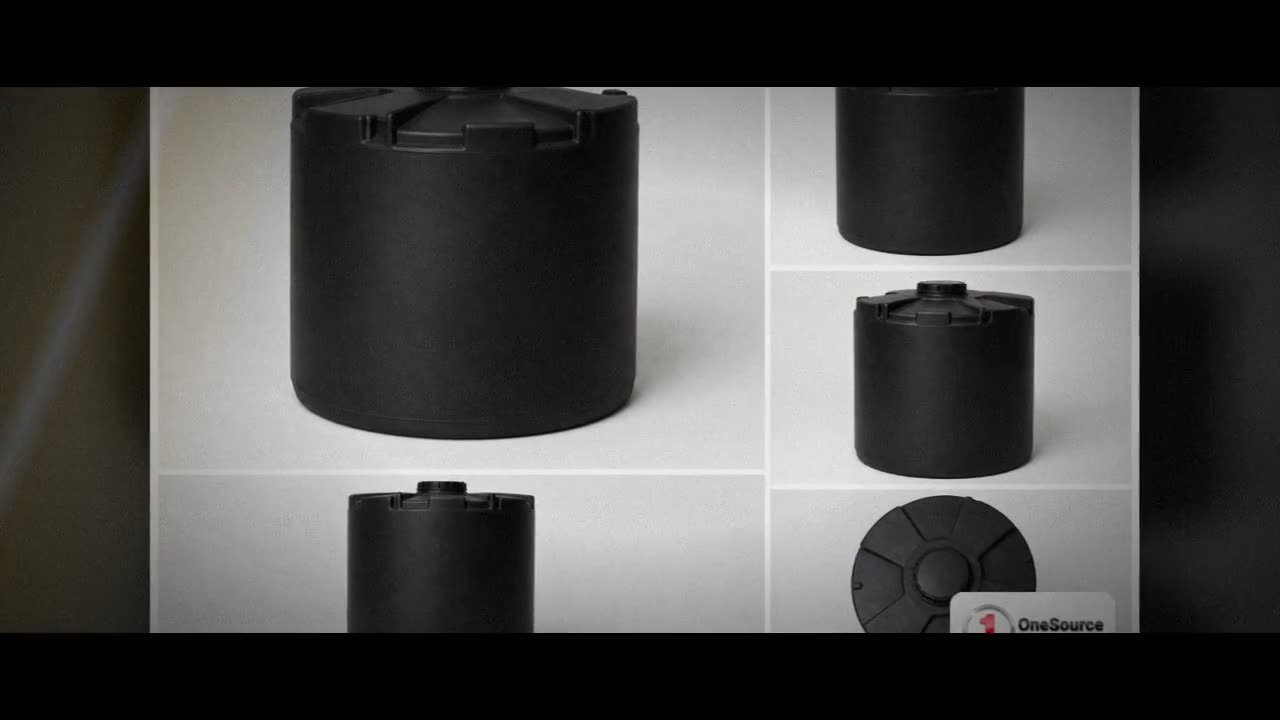 Snyder Industries 330 Gallon Black Heavy Duty Vertical Storage Tank video