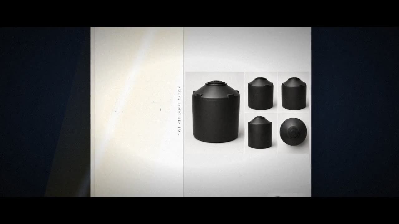 Snyder Industries 330 Gallon ASTM XLPE Black Heavy Duty Vertical Stora video