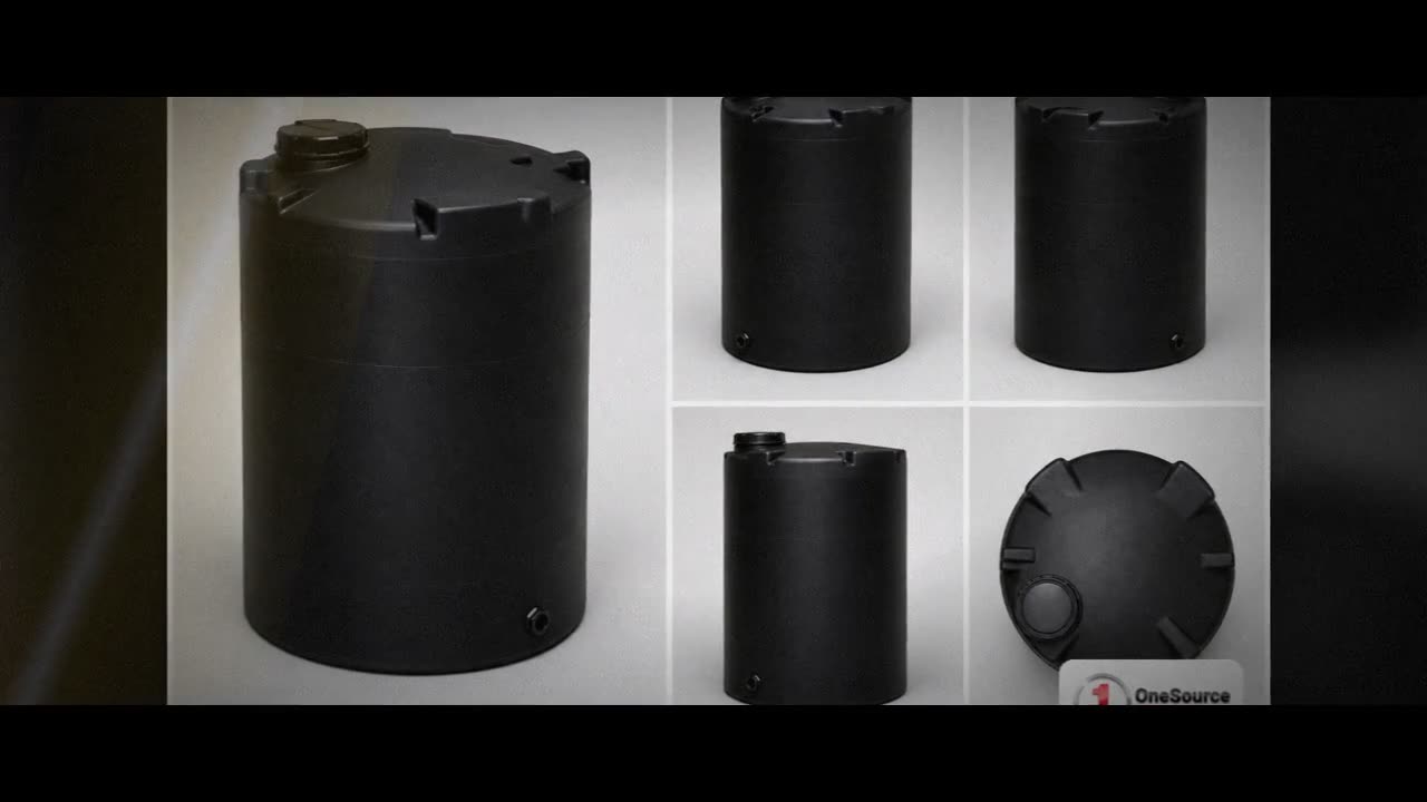 Snyder Industries 150 Gallon Black Heavy Duty Vertical Storage Tank video