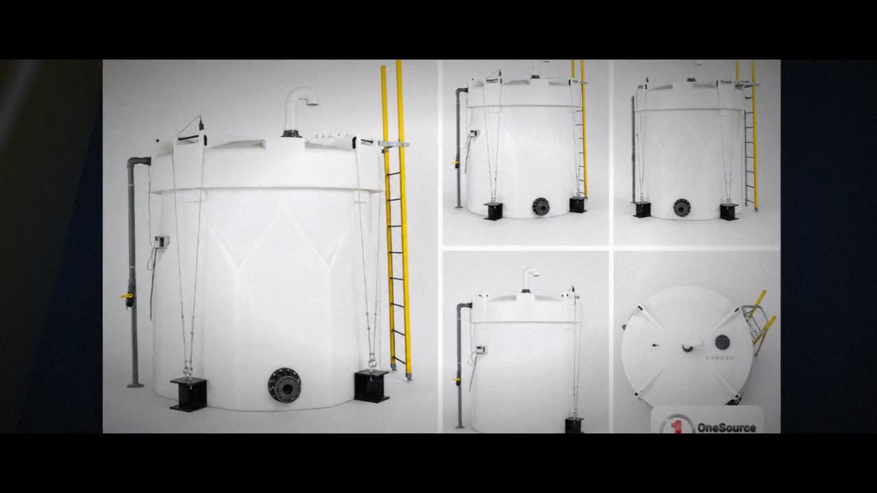 Snyder Industries 12500 Gallon Sulfuric Acid Double Wall Tank video