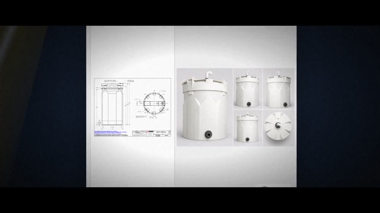 Snyder Industries 12500 Gallon ASTM HDPE Double Wall Tank video