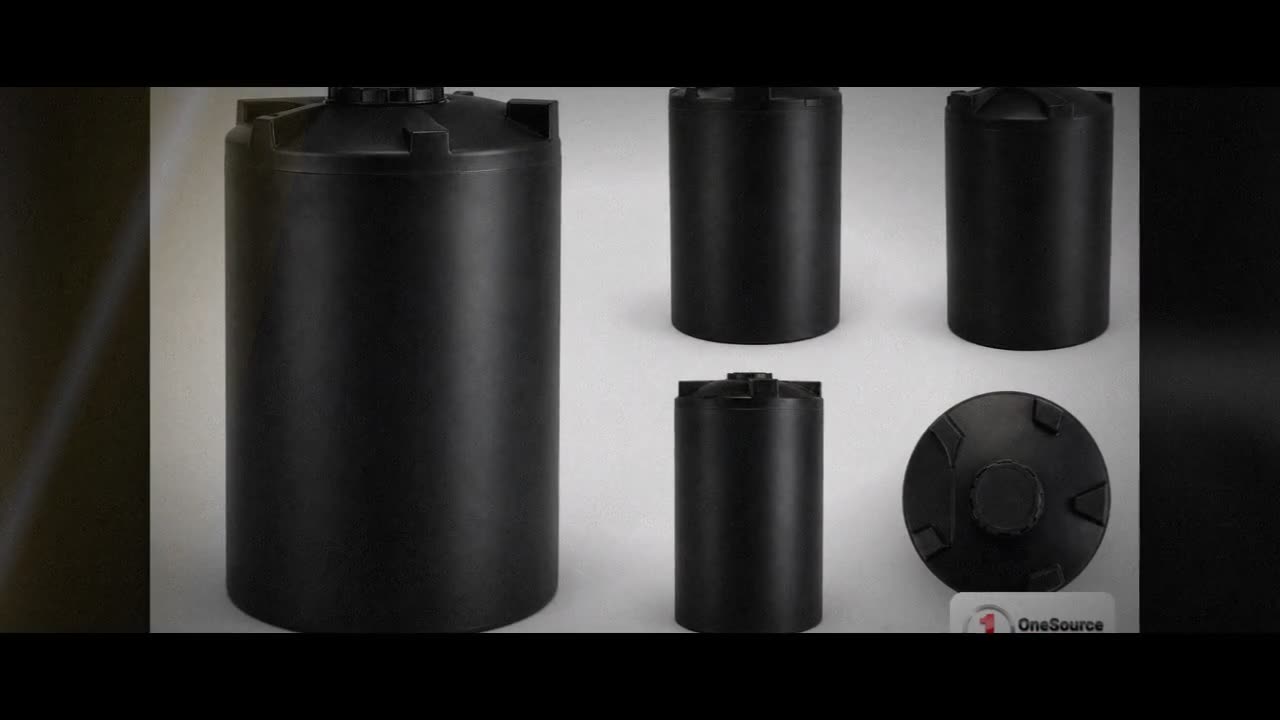Snyder Industries 300 Gallon Black Heavy Duty Vertical Storage Tank video