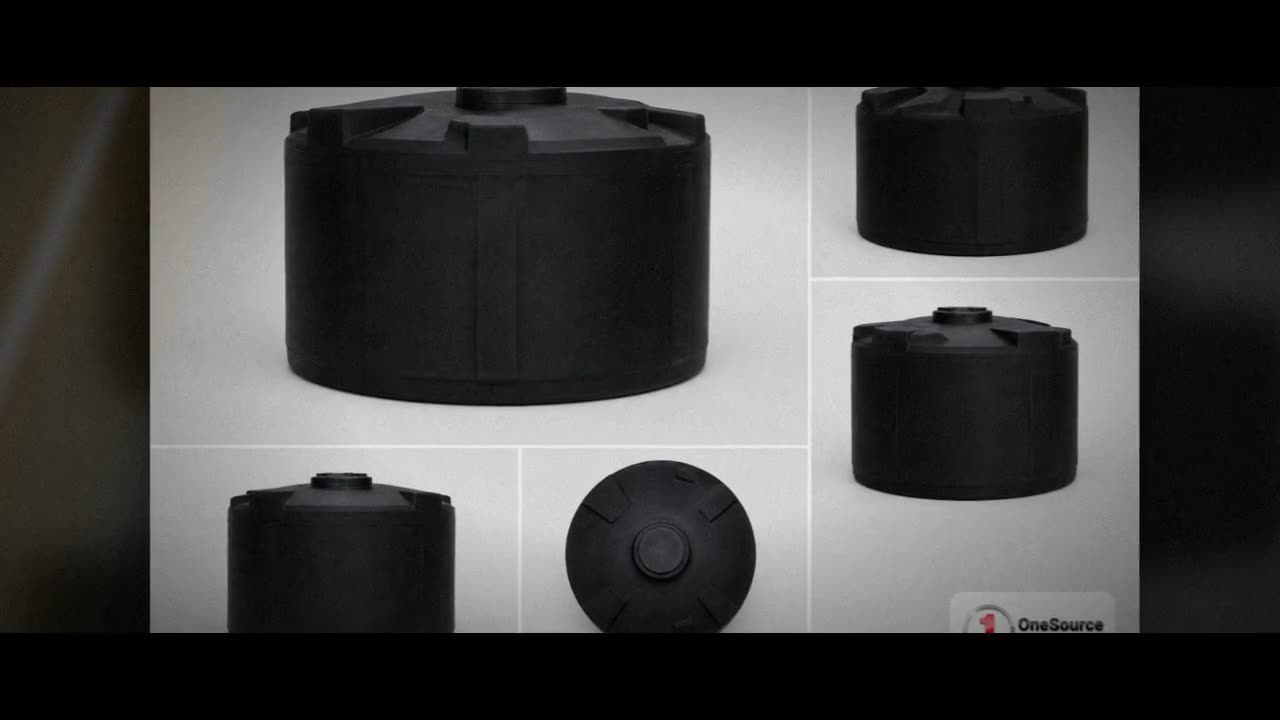 Snyder Industries 1100 Gallon Black Heavy Duty Vertical Storage Tank video