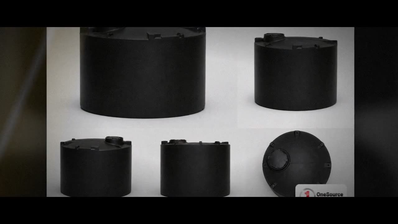Snyder Industries 1500 Gallon ASTM XLPE Black Heavy Duty Vertical Stor video