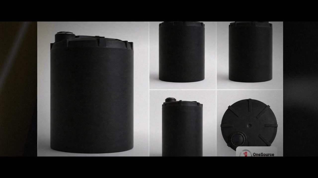 Snyder Industries 550 Gallon Black Heavy Duty Vertical Storage Tank video