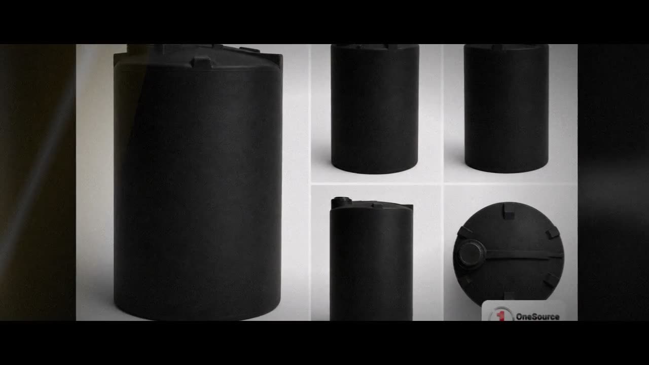 Snyder Industries 550 Gallon Black Heavy Duty Vertical Storage Tank video