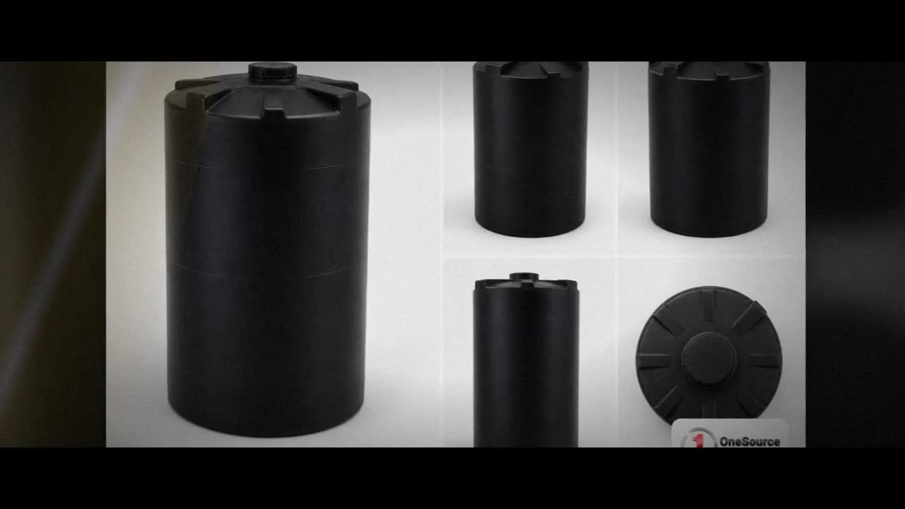 Snyder Industries 850 Gallon Black Heavy Duty Vertical Storage Tank video