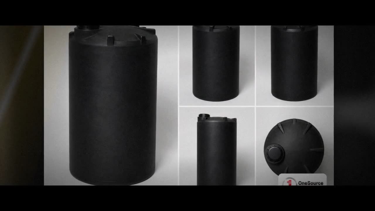 Snyder Industries 850 Gallon ASTM XLPE Black Heavy Duty Vertical Stora video