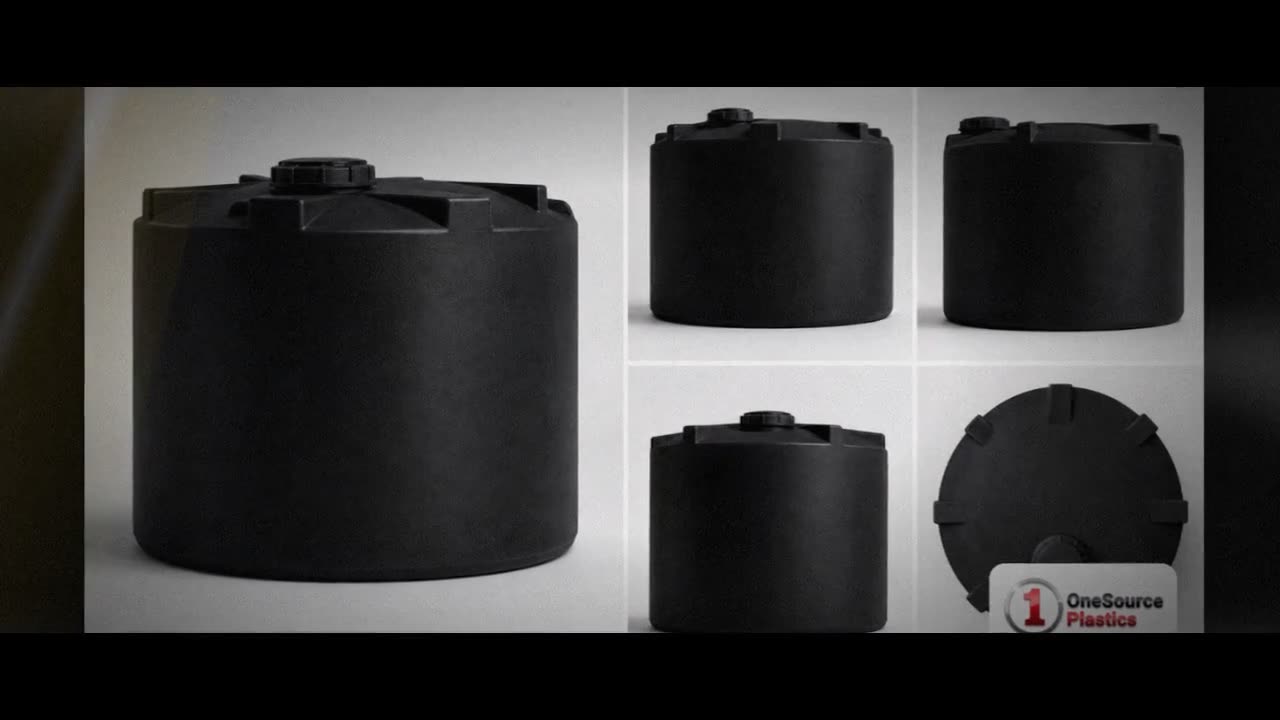 Snyder Industries 550 Gallon Black Heavy Duty Vertical Storage Tank video