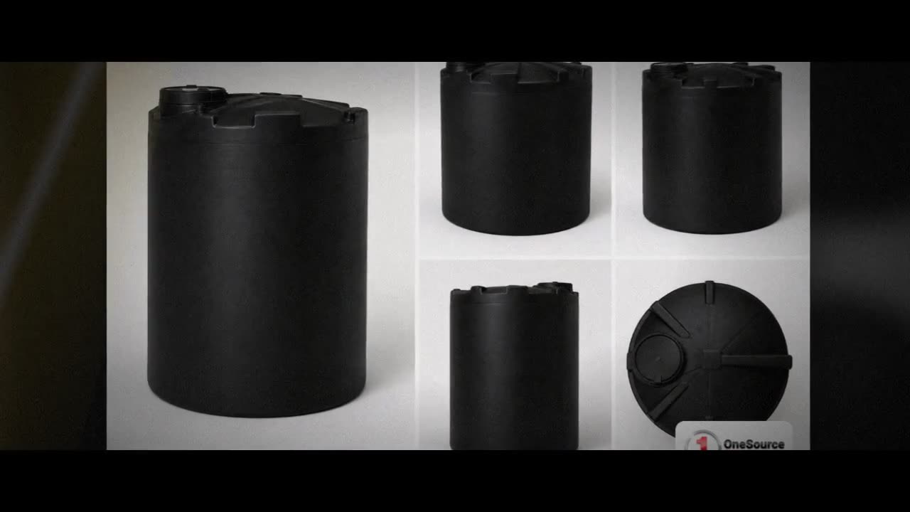 Snyder Industries 1100 Gallon Black Heavy Duty Vertical Storage Tank video