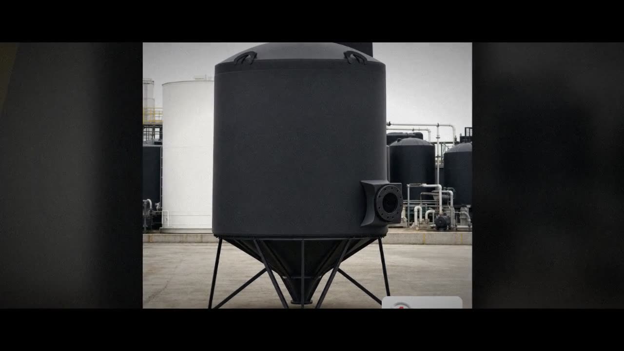 Snyder Industries 1650 Gallon Heavy Duty Cone Bottom Tank video