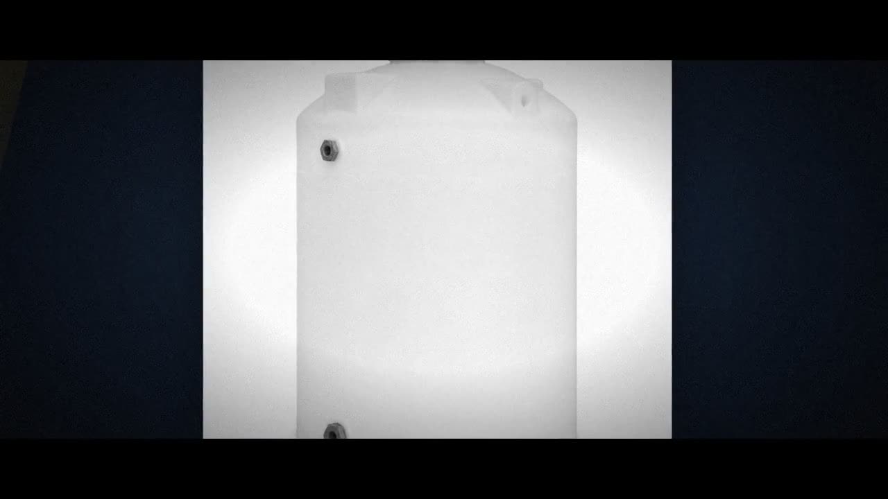 200 Gallon Plastic Vertical Rainwater Harvesting Tank in Dark Green video