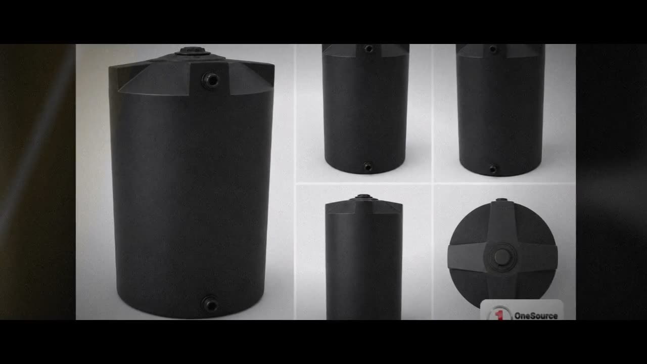 Bushman 250 Gallon Black Vertical Water Storage Tank video