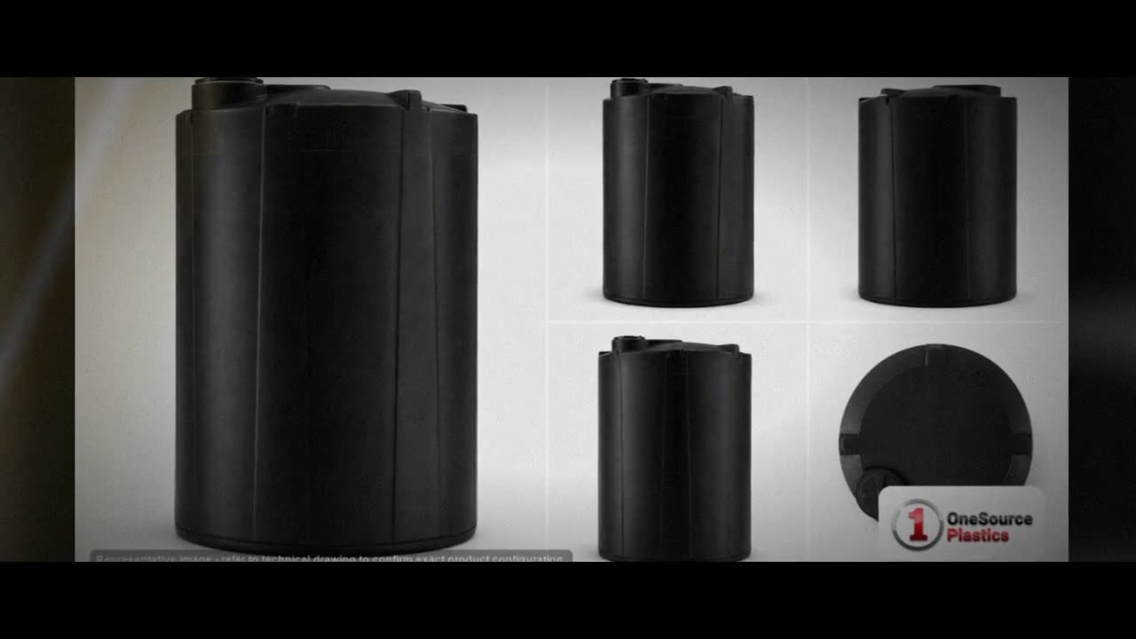 Snyder Industries 20000 Gallon Black Vertical Storage Tank video