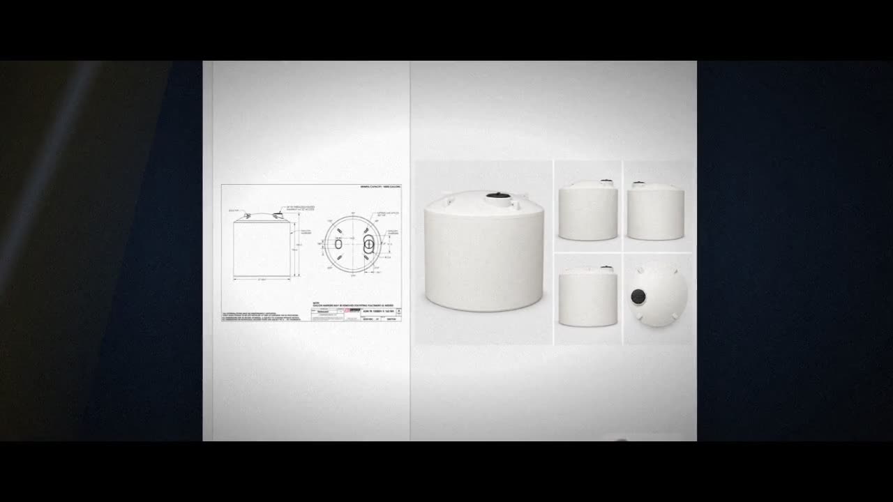Snyder Industries 15000 Gallon Vertical Storage Tank video