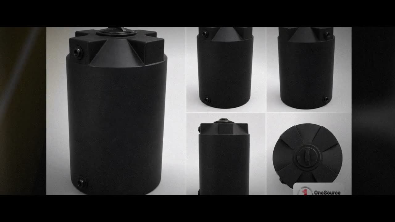 Bushman 200 Gallon Black Vertical Water Storage Tank video