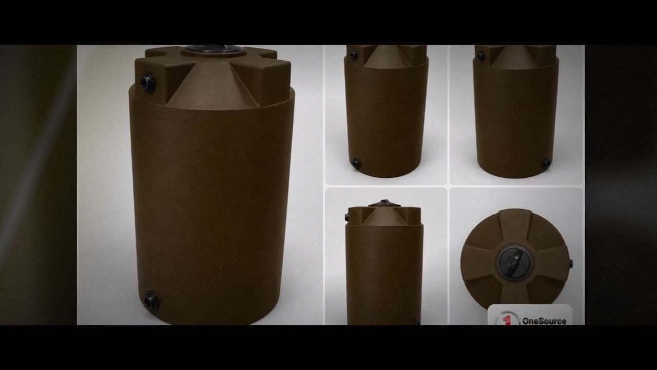 Bushman 200 Gallon Dark Brown Vertical Water Storage Tank video