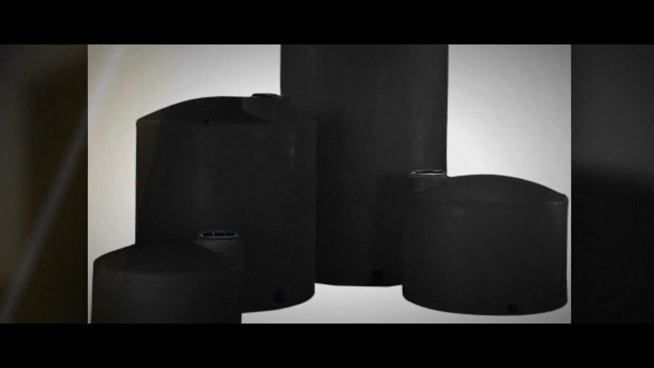 Norwesco 550 Gallon Black Vertical Storage Tank video