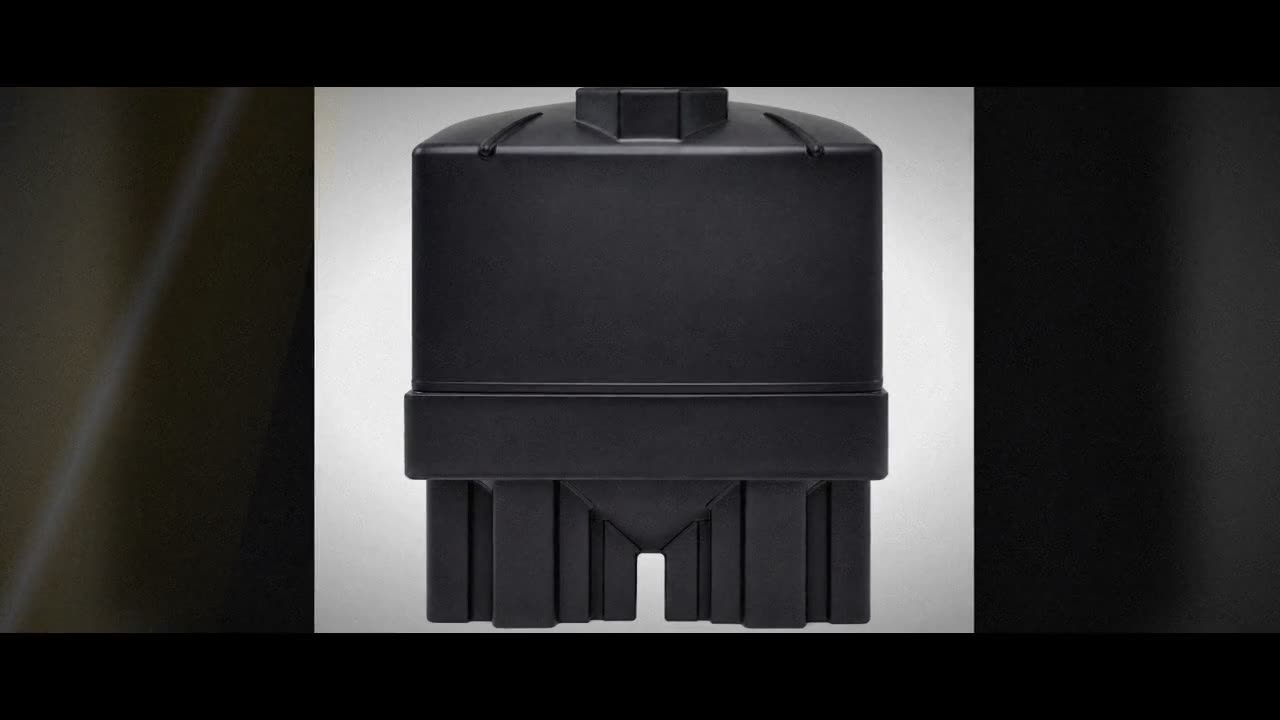 1050 Gallon 20 Degree Cone Bottom Tank with Poly Stand video