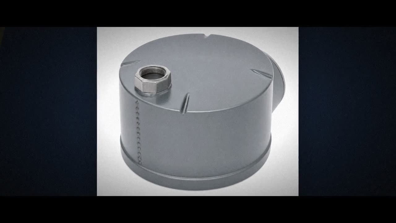 1600 Gallon 30 Degree HDPE Cone Bottom Tank with Poly Stand in White video