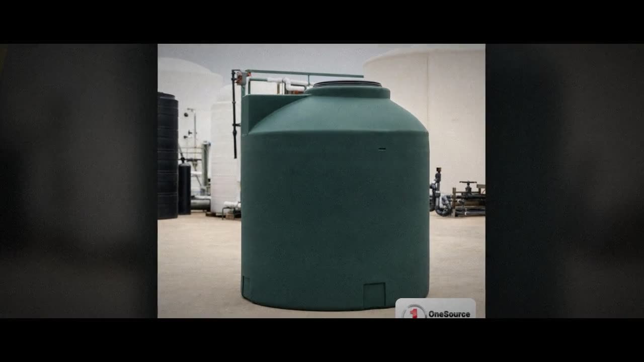 Norwesco 305 Gallon Dark Green Vertical Water Storage Tank video