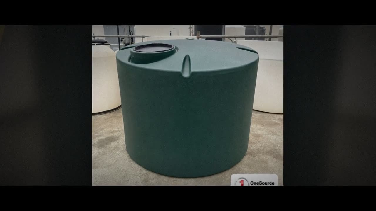 Norwesco 550 Gallon Dark Green Vertical Water Storage Tank video