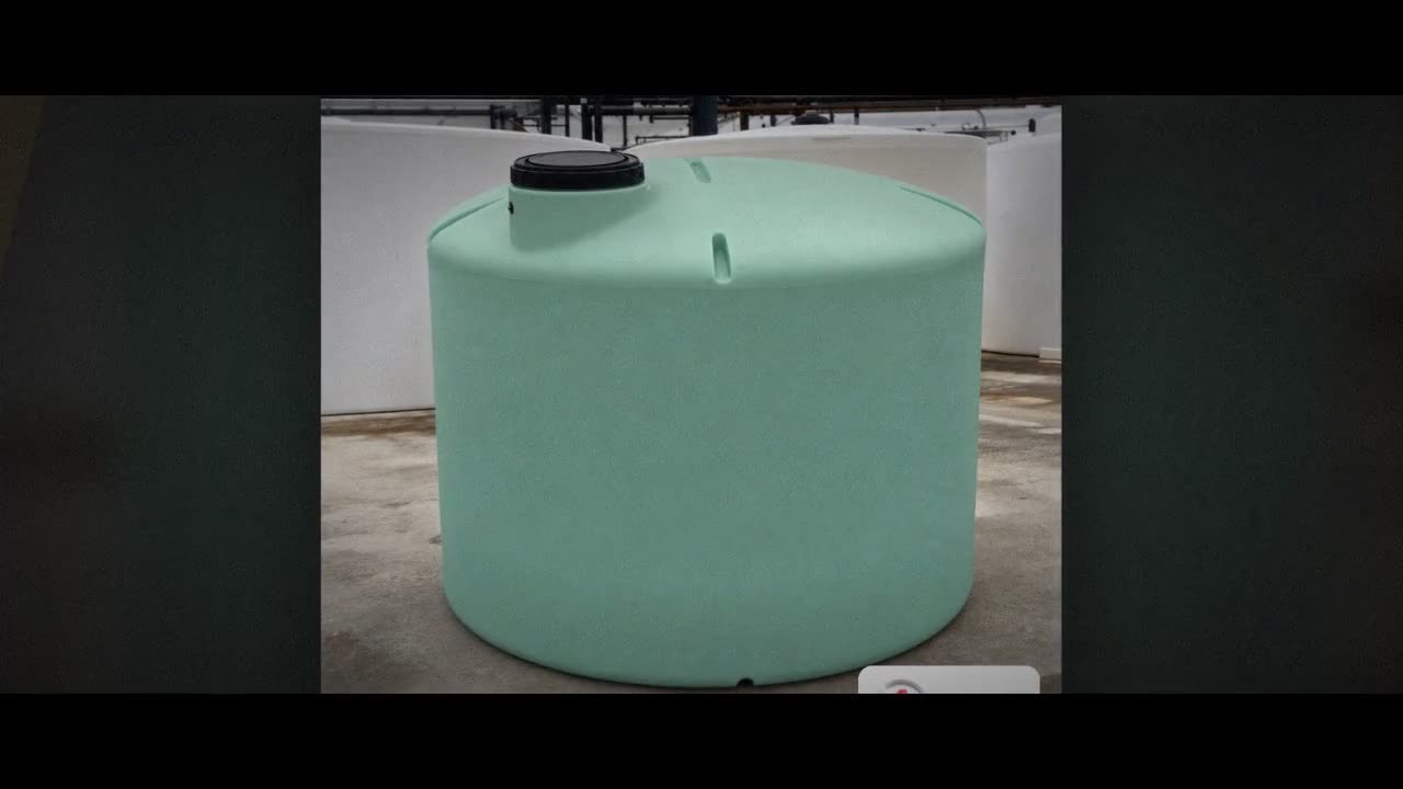 Norwesco 1100 Gallon Green (California Only) Vertical Water Storage Ta video