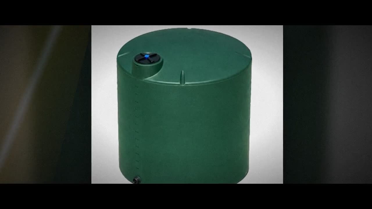 Norwesco 3000 Gallon Green (California Only) Vertical Water Storage Ta video