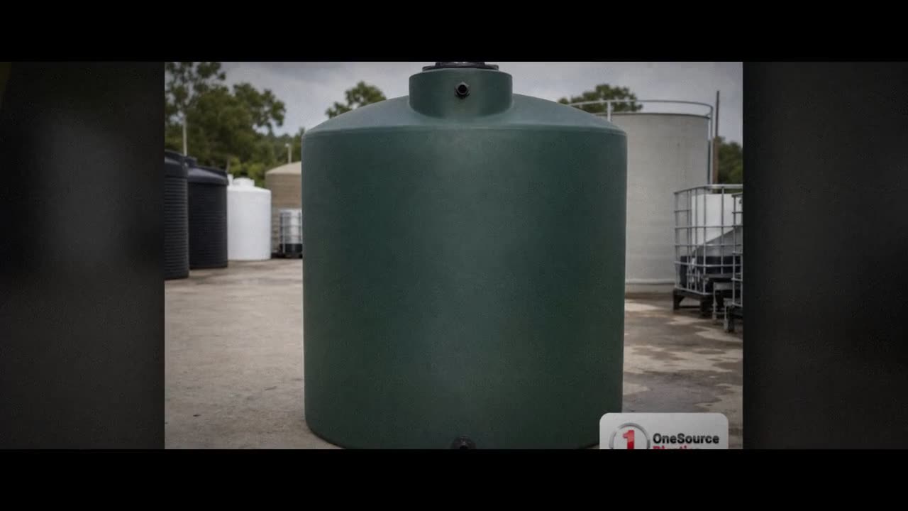Norwesco 10000 Gallon Dark Green Vertical Water Storage Tank video