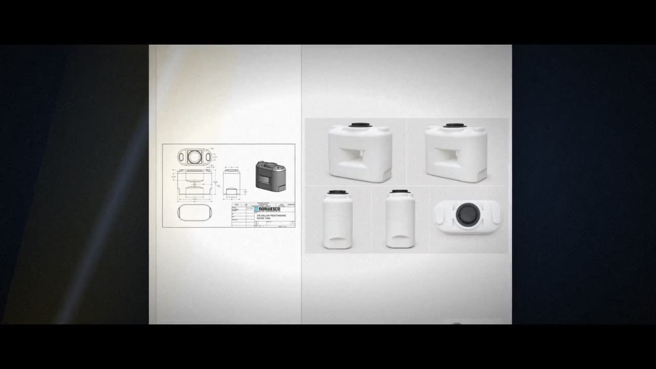 Norwesco 250 Gallon Doorway Water Tank video