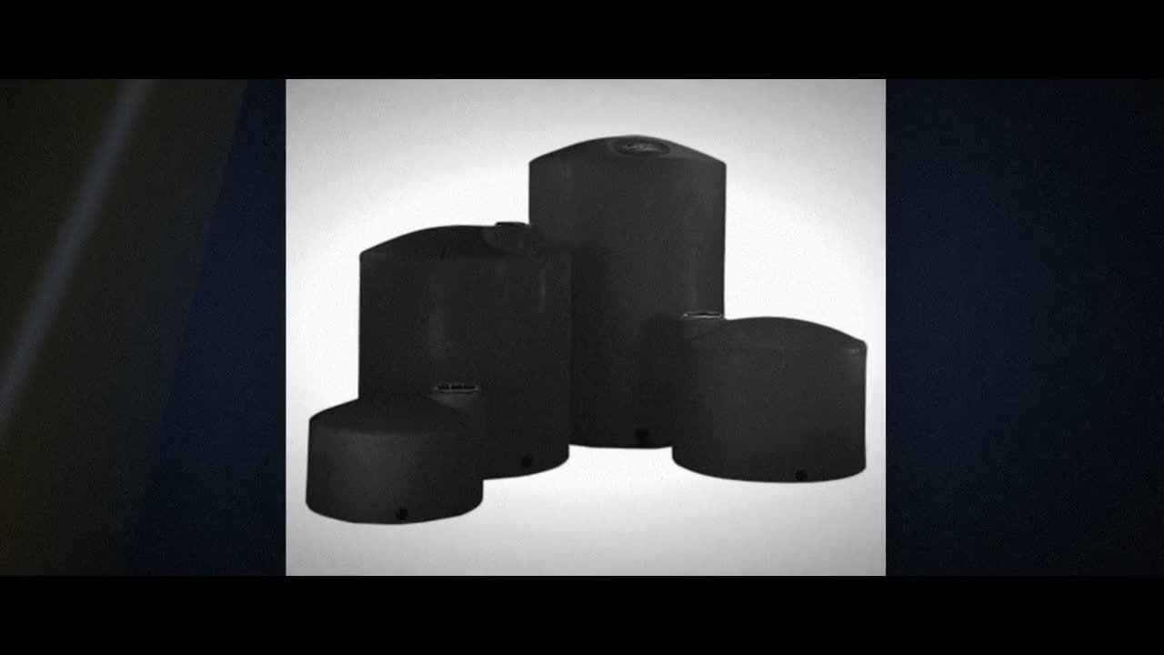 Norwesco 8400 Gallon Black Vertical Storage Tank video