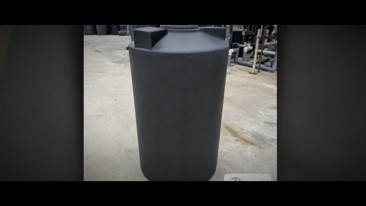 Norwesco 150 Gallon Black Vertical Storage Tank video