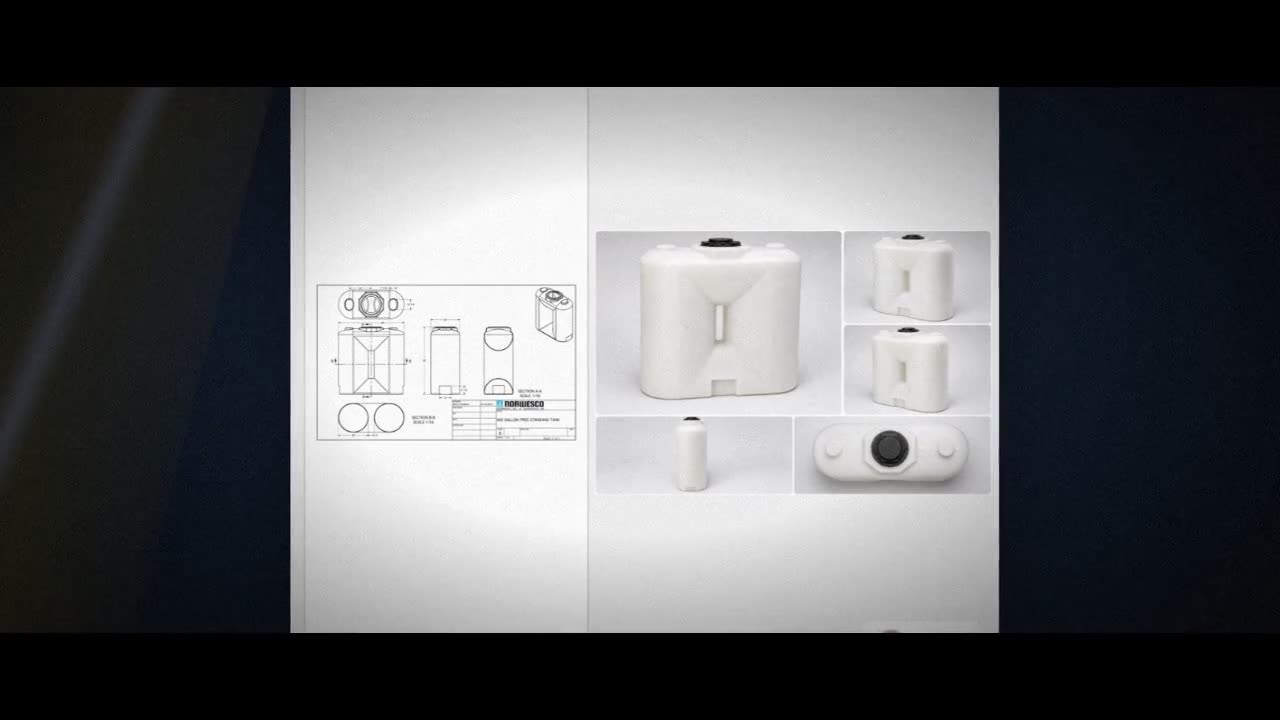 Norwesco 400 Gallon Doorway Tank video