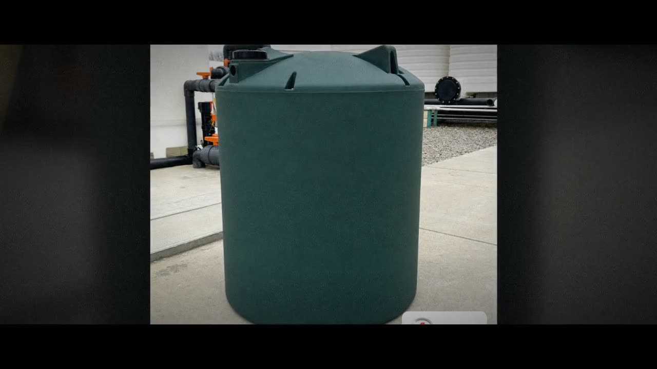 Norwesco 220 Gallon Dark Green Vertical Water Storage Tank video