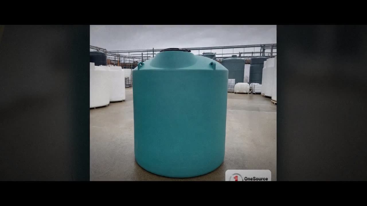 Norwesco 6500 Gallon Green (California Only) Vertical Water Storage Ta video