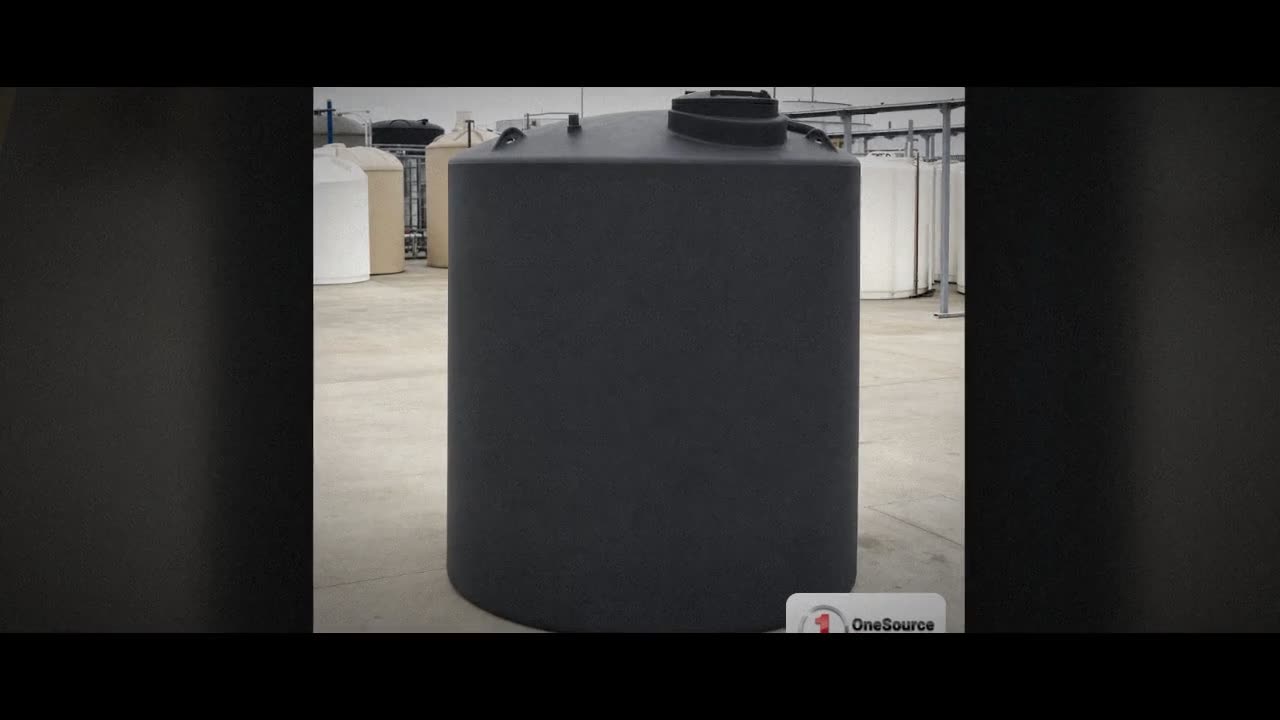 Norwesco 12000 Gallon Black Heavy Duty Vertical Storage Tank video