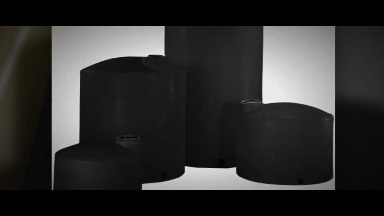 Norwesco 11000 Gallon Black Heavy Duty Vertical Storage Tank video