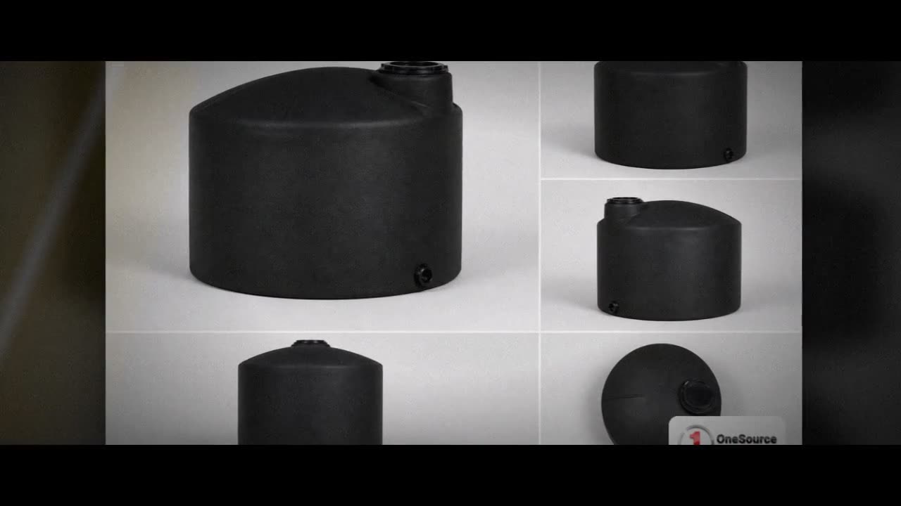 Norwesco 100 Gallon Black Vertical Storage Tank video